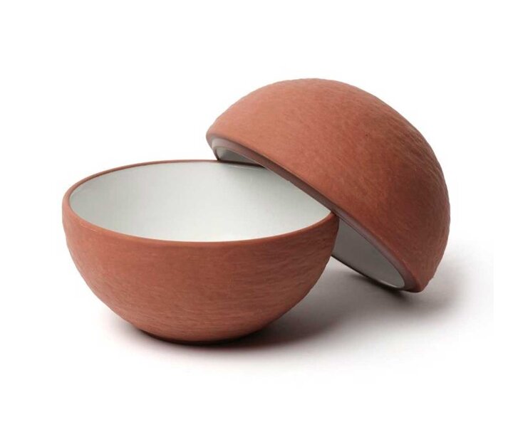 M&T Bowl with lid  " Rocks " Ø 13 cm