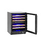 ARKTIC Wine cooler with dual cooling zones for 46 bottles 75 cl