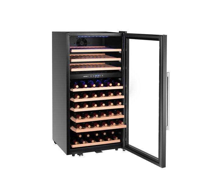 ARKTIC Cave à vin à 2 zones pour ranger 83 bouteilles de 0,75 l