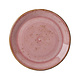 STEELITE  Flat plate Ø 20 cm coupe shape " Craft Raspberry "