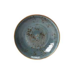 STEELITE  Diep gourmet bordje  Ø 21,5 cm coupe model  " Craft Blue "