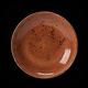 STEELITE  Deep  gourmet plate / bowl  Ø 25,5 cm coupe shape " Craft Terracotta "