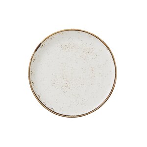 STEELITE  Assiette plate  Ø 20 cm modèle coupe  " Craft  White "