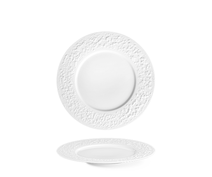 LANGENTHAL  Flat plate  Ø 24 cm  " Stone  "