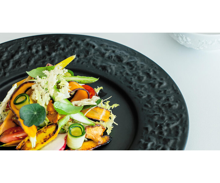 LANGENTHAL  Plat bord  Ø 24 cm  " Stone  "
