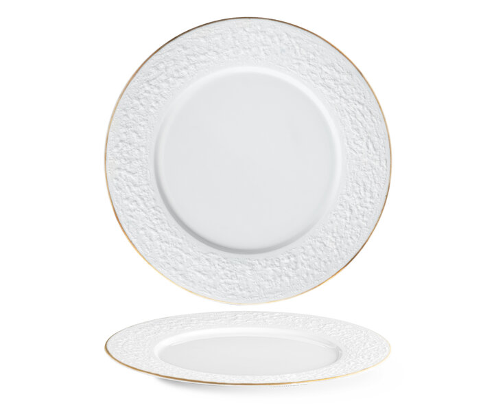 LANGENTHAL  Plat bord  Ø 24 cm  " Stone  "