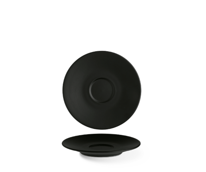 LANGENTHAL  Soucoupe pour tasse à espresso à double parroi 18 cl  " Black Stone  "