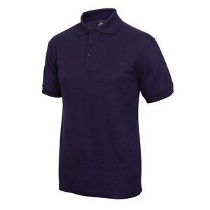 Unisex polo shirt dark blue