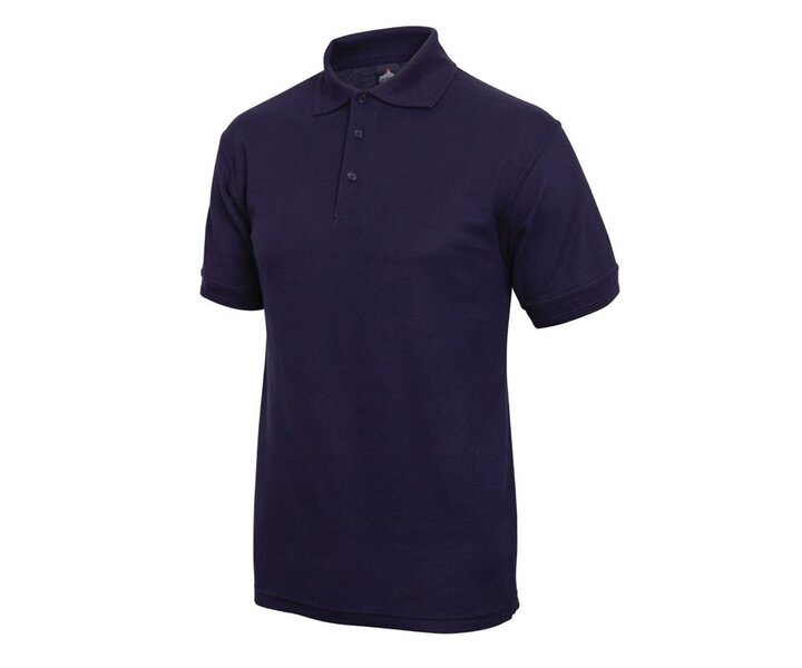 Unisex polo shirt dark blue