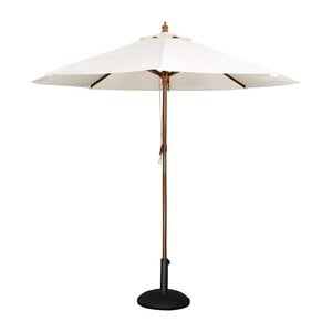 Bolero Parasol rond crème 3 m Bolero