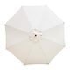Bolero Bolero ronde parasol creme 3m