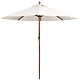 Bolero Parasol rond crème 3 m Bolero