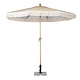 Bolero Bolero Sicily Round Striped Parasol – 2.5 m