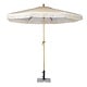 Bolero Parasol rond rayé Sicile Bolero – 2,5 m