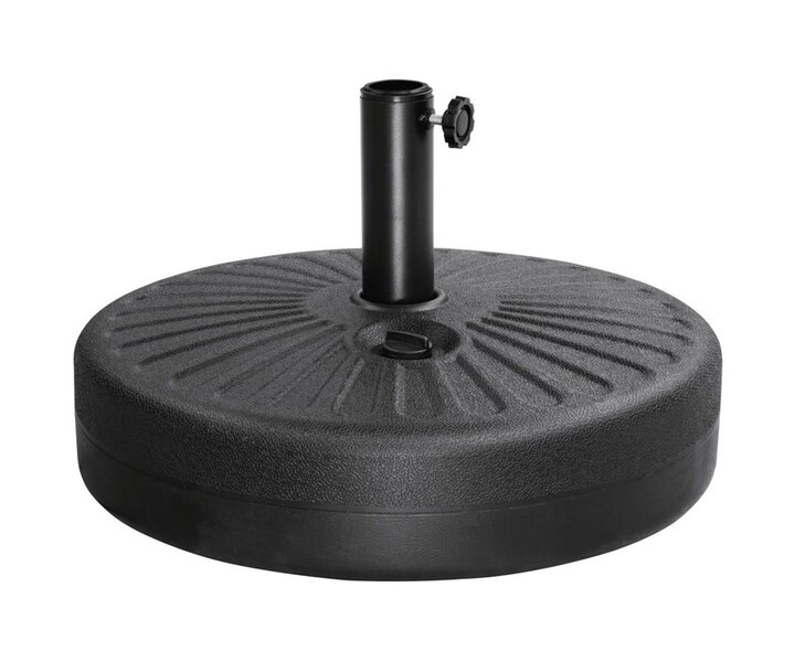 Bolero Bolero black parasol base 20 litres