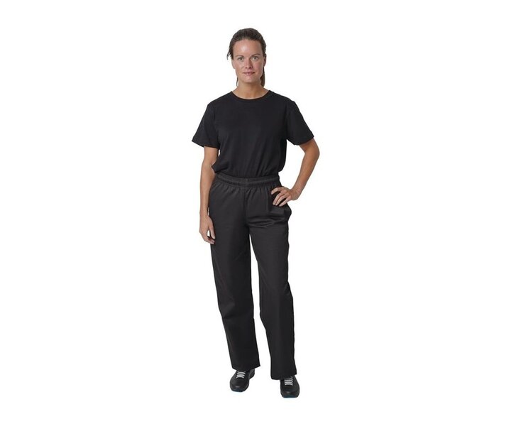M&T Whites unisex Vegas koksbroeken zwart