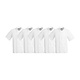 M&T Whites Boston Unisex Short Sleeve Chef Jacket White