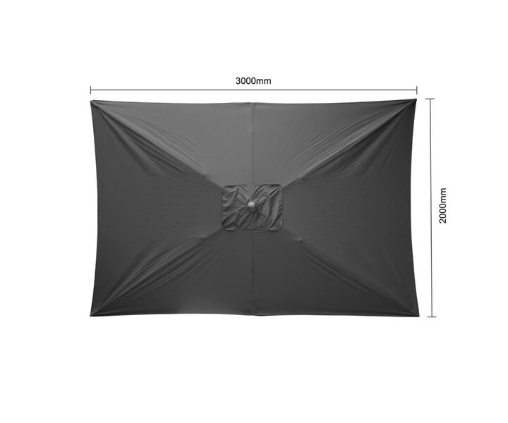 Bolero Parasol rectangulaire Bolero Sevilla 2 × 3 m