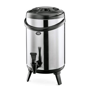 M&T Cruche isolante pour boisson chaudes ou froides 8 litres avec robinet non-drip