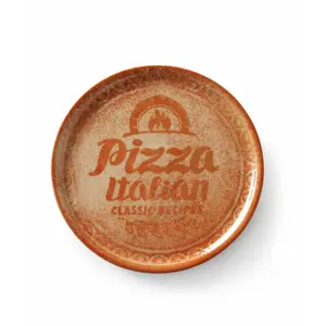 HENDI Recipe Collection Red Pizza Plate