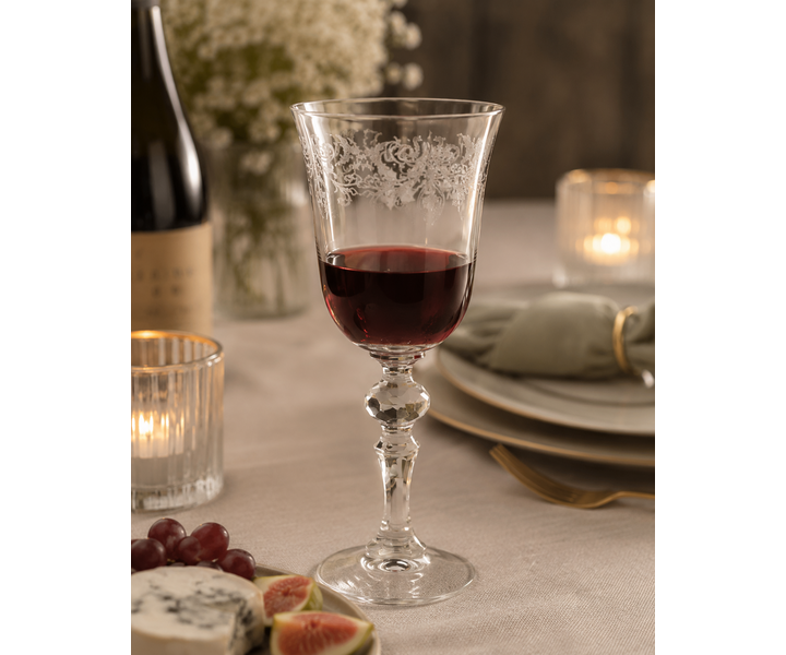 M&T Krista Deco wijnglas D90xH180mm 250ml
