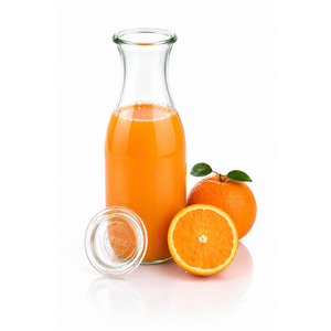 WECK  Fles met glazen deksel 1 liter set 6 stuks