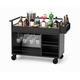 M&T Bar- & Cocktail trolley compact shape