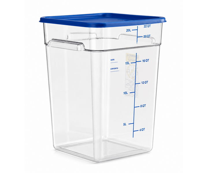 CAMBRO  Boîte de conservation alimentaire carré Camsquare® de Cambro en polycarbonate 17,2 L