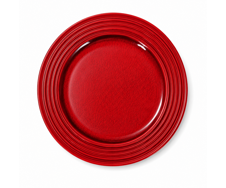 PUJADAS Plat  bord 28 cm rode mélamine