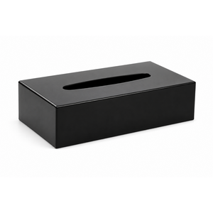 M&T Tissue houder ABS rechthoekig  zwart matte uitvoering