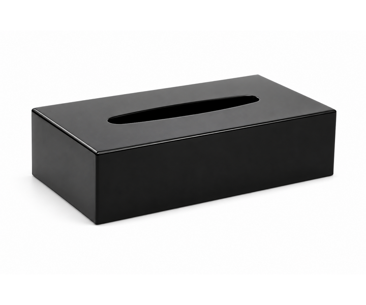 M&T Support ABS noir pour boite mouchoir finition noir mat