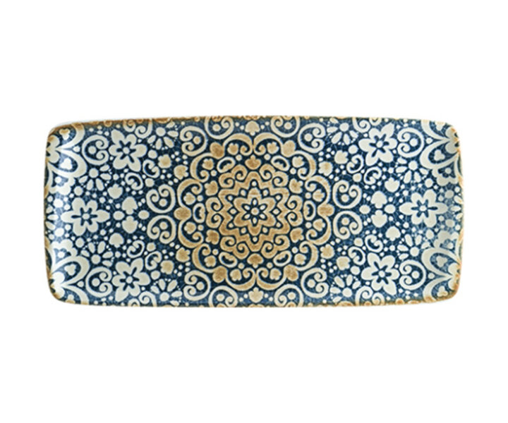 BONNA Assiette rectangulaire 23 x 16 cm  " Alhambra "