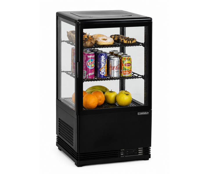 CASSELIN Mini vitrine réfrigérée positive 58 L