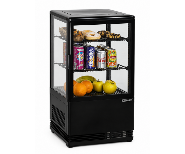 CASSELIN Mini vitrine réfrigérée positive 58 L