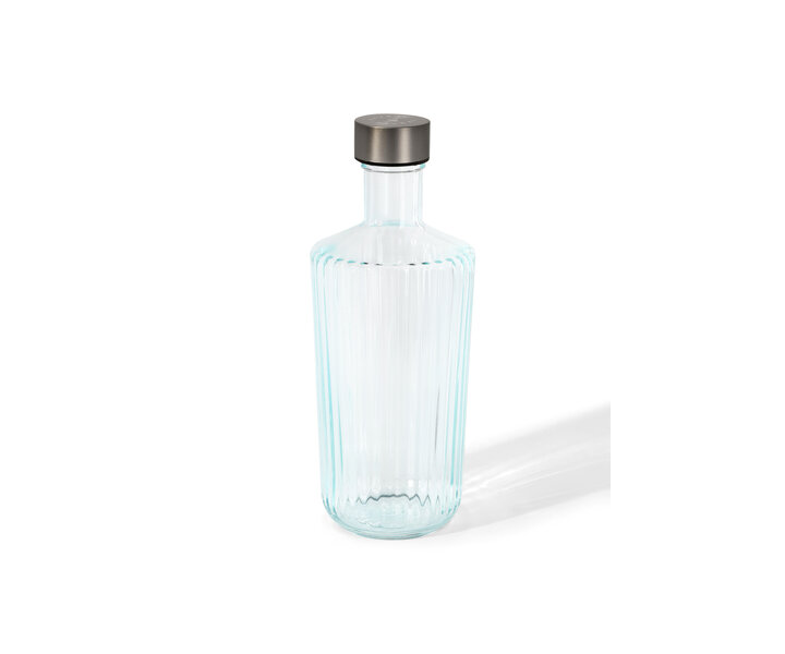 Paveau Ribbed Bottle White Haven 1L
