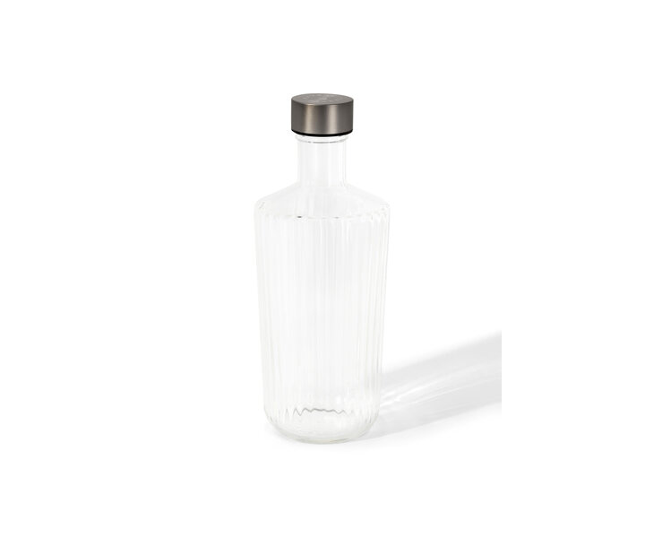 Paveau Ribbed Bottle White Haven 1L