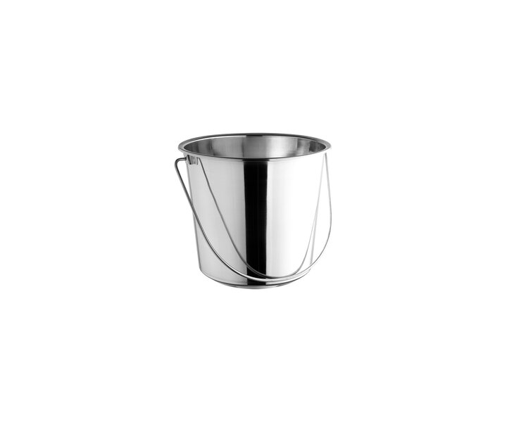 M&T Seau 7 litres en acier inoxydable 18/8 adapté aux aliments