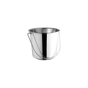 M&T Seau 10 litres en acier inoxydable 18/8 adapté aux aliments