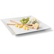 M&T Flat square plate 19 x 19 cm " Times Square "
