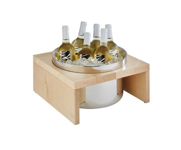 M&T Flessenkoeler  Naturel hout