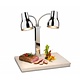 SPRING  Carving station,  infrarood warmhoud lampen