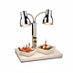 SPRING  Carving station,  infrarood warmhoud lampen