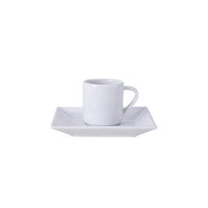 M&T Espresso tas  9 cl met vierkante ondertas " Times Square "