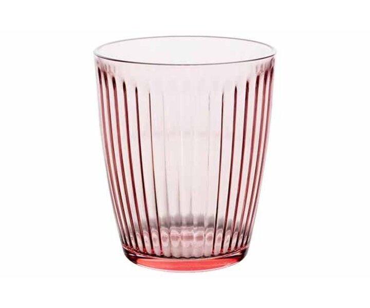 M&T Tumbler 32 cl " Ibiza "  Rose gekleurd glas