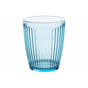 M&T Tumbler 32 cl " Ibiza "  Azore blue colored glass