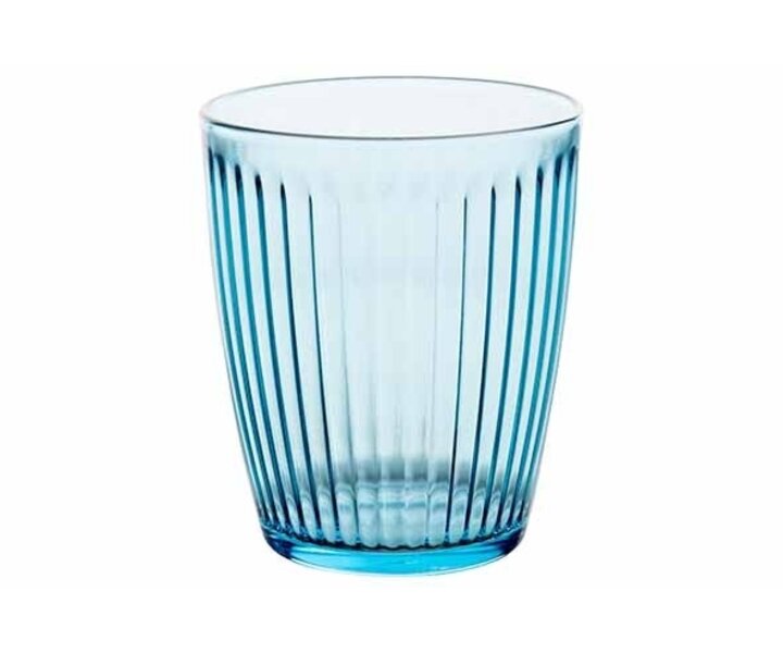 M&T Tumbler 32 cl " Ibiza " Azuur blauw gekleurd glas