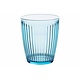 M&T Goblet 32 cl " Ibiza " verre  de couleur  bleu azur