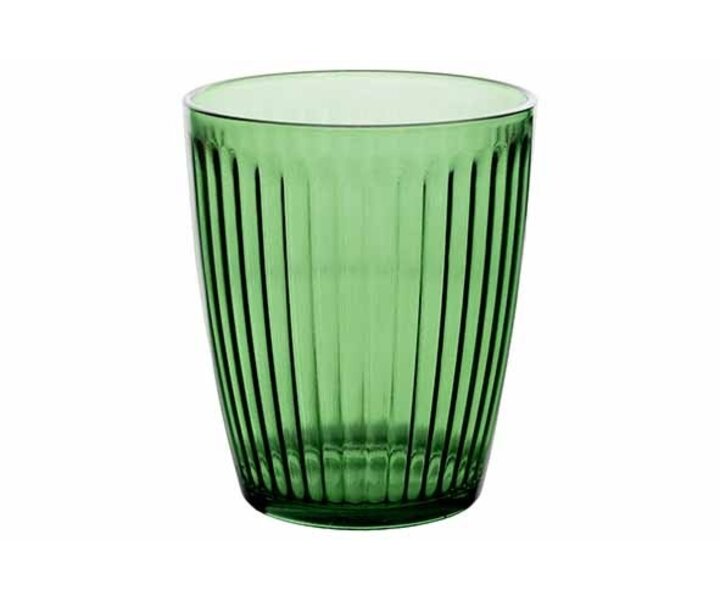 M&T Tumbler 32 cl " Ibiza "  Thyme green colored glass