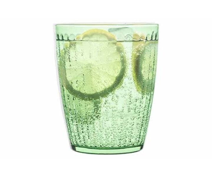 M&T Goblet 32 cl " Ibiza " verre  de couleur vert thym