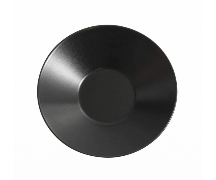 VIEJO VALLE  Diep bord zwart 23 cm